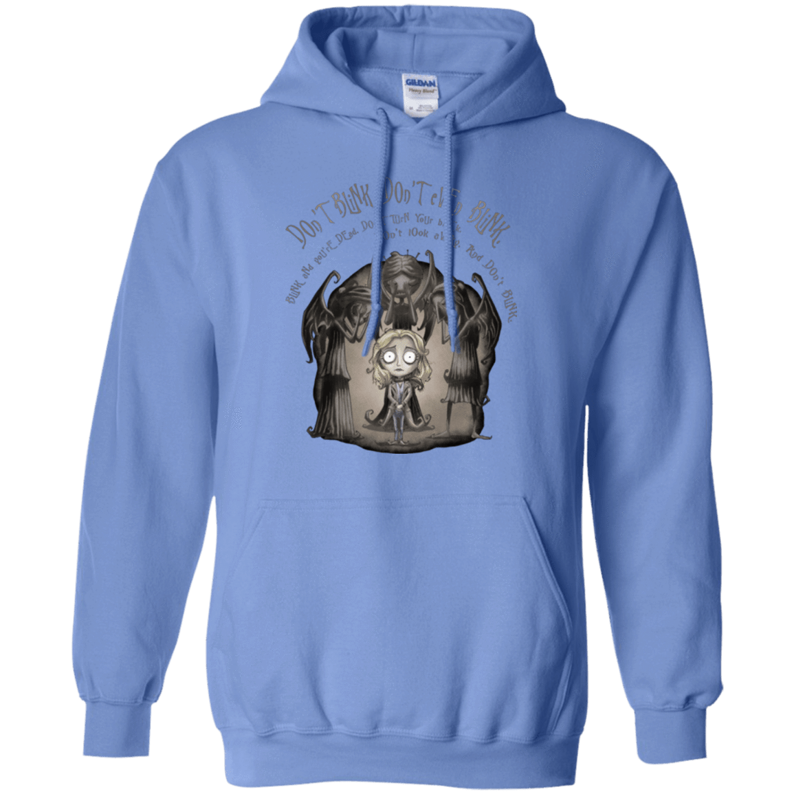 Sweatshirts Carolina Blue / Small Dont Blink Pullover Hoodie