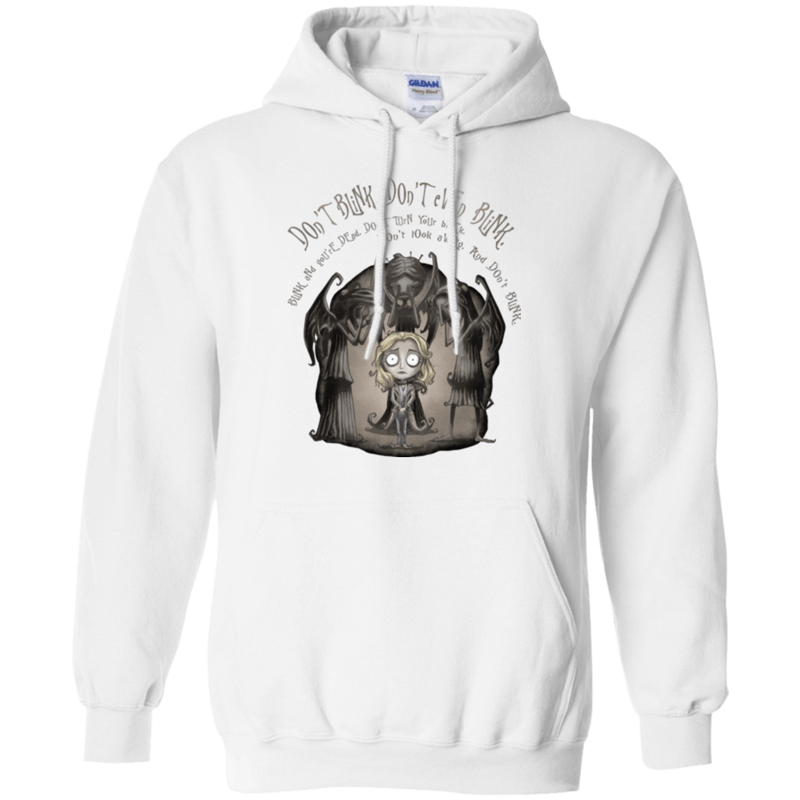 Sweatshirts White / Small Dont Blink Pullover Hoodie