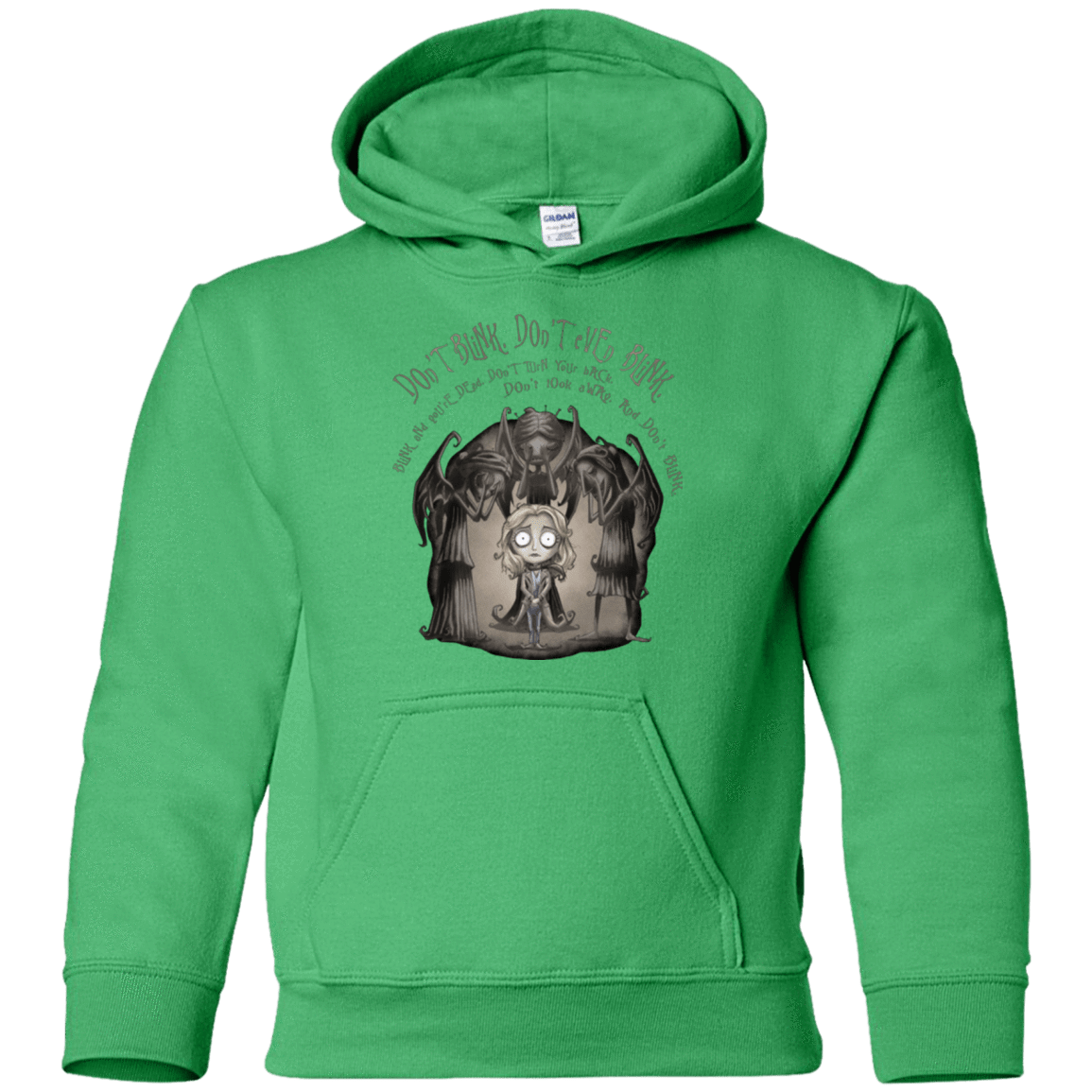 Sweatshirts Irish Green / YS Dont Blink Youth Hoodie