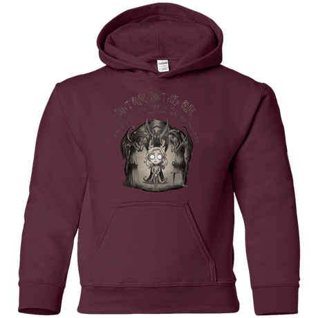 Sweatshirts Maroon / YS Dont Blink Youth Hoodie