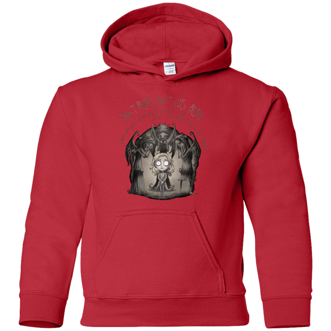 Sweatshirts Red / YS Dont Blink Youth Hoodie