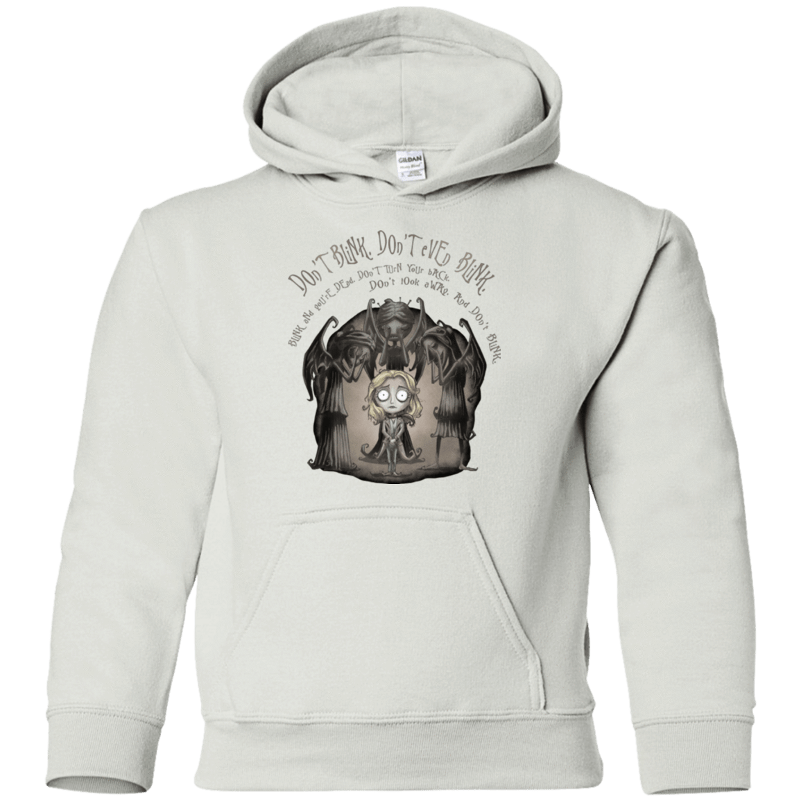 Sweatshirts White / YS Dont Blink Youth Hoodie