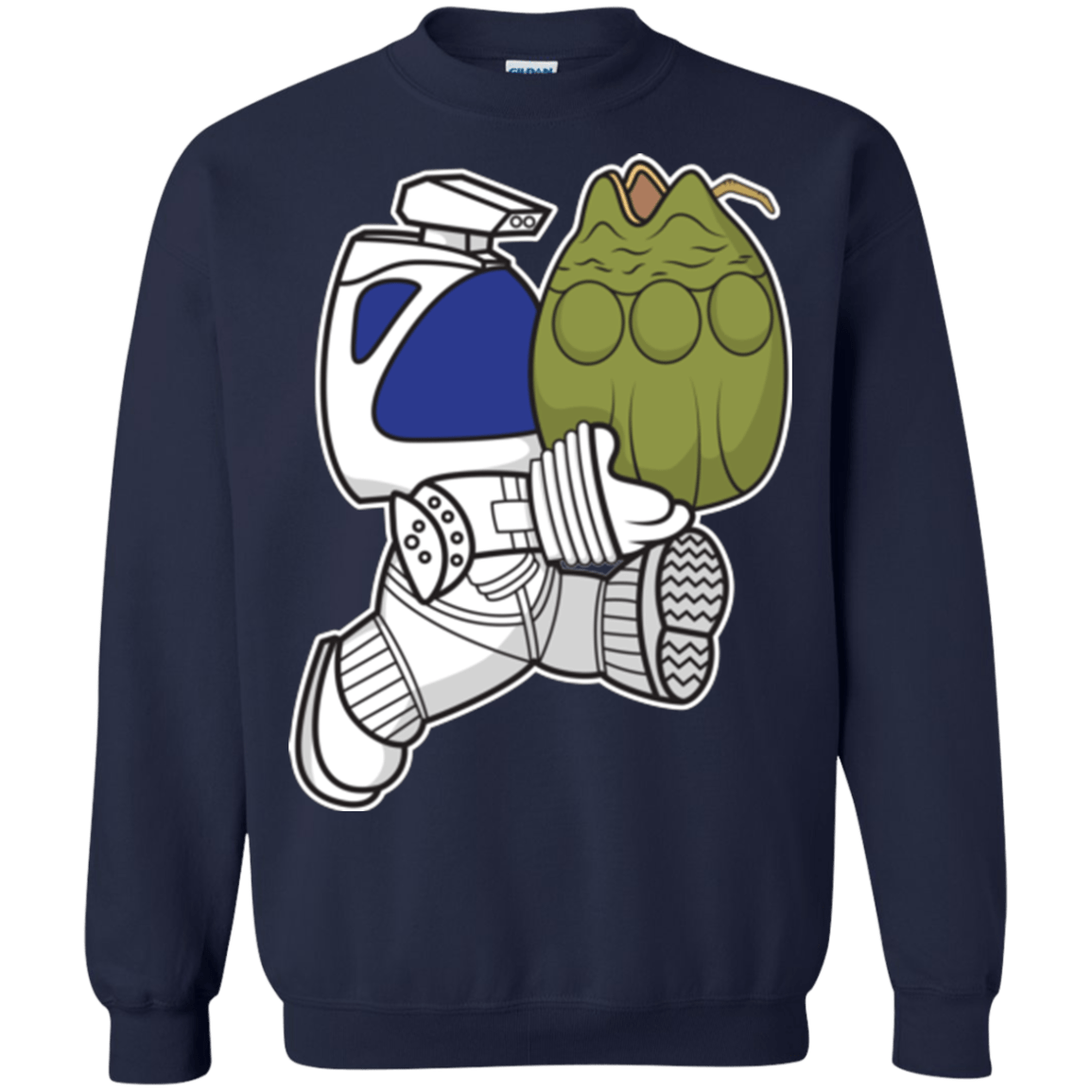 Sweatshirts Navy / Small Dont Drop The Egg Crewneck Sweatshirt