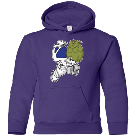 Sweatshirts Purple / YS Dont Drop The Egg Youth Hoodie