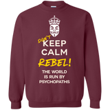 Sweatshirts Maroon / Small Dont Keep Calm Crewneck Sweatshirt