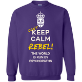 Sweatshirts Purple / Small Dont Keep Calm Crewneck Sweatshirt