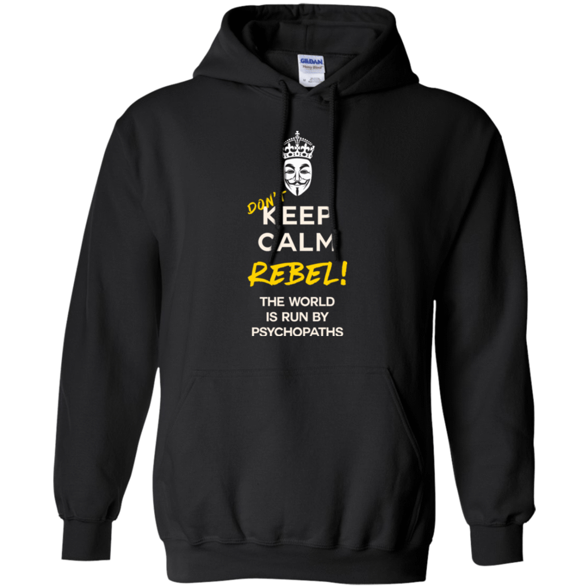 Sweatshirts Black / Small Dont Keep Calm Pullover Hoodie