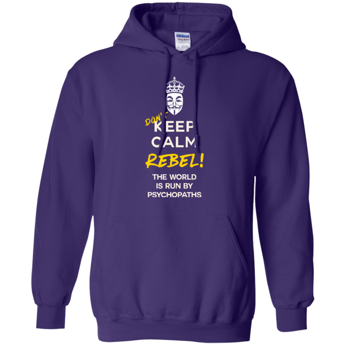 Sweatshirts Purple / Small Dont Keep Calm Pullover Hoodie