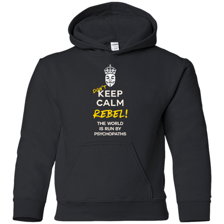 Sweatshirts Black / YS Dont Keep Calm Youth Hoodie