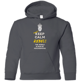 Sweatshirts Charcoal / YS Dont Keep Calm Youth Hoodie