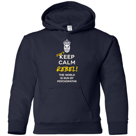 Sweatshirts Navy / YS Dont Keep Calm Youth Hoodie