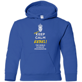 Sweatshirts Royal / YS Dont Keep Calm Youth Hoodie