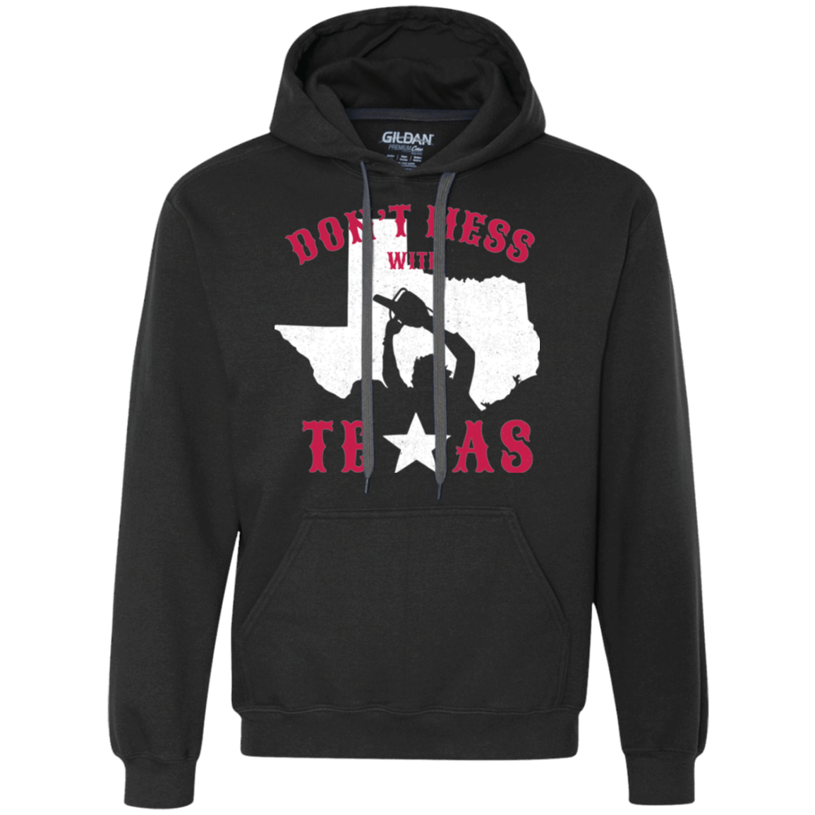 Sweatshirts Black / Small Dont Mess With Texas Premium Fleece Hoodie