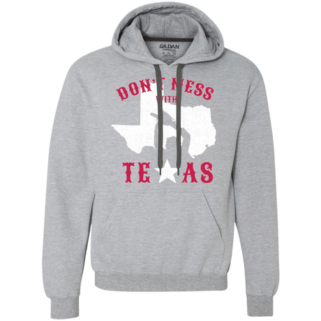 Sweatshirts Sport Grey / Small Dont Mess With Texas Premium Fleece Hoodie