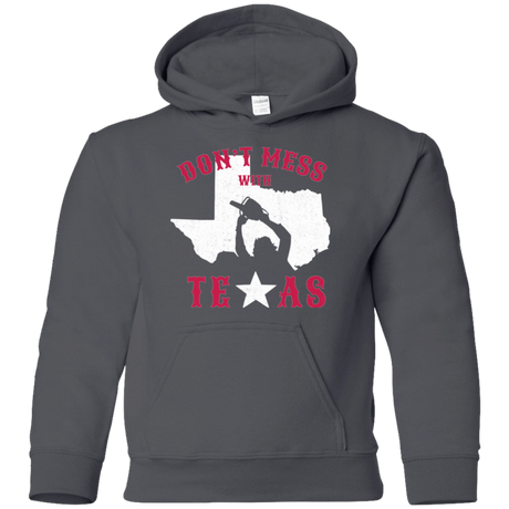 Sweatshirts Charcoal / YS Dont Mess With Texas Youth Hoodie