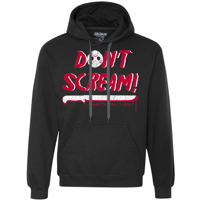 Sweatshirts Black / Small Dont Scream Premium Fleece Hoodie