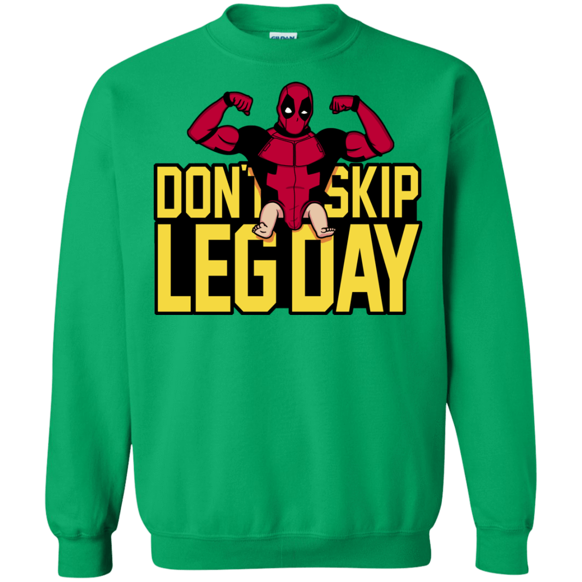 Sweatshirts Irish Green / S Dont Skip Leg Day Crewneck Sweatshirt