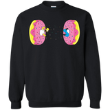 Sweatshirts Black / S Donut Portal Crewneck Sweatshirt