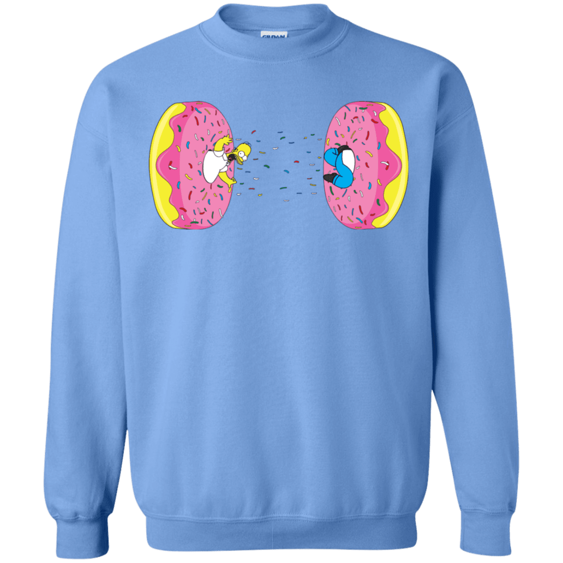 Sweatshirts Carolina Blue / S Donut Portal Crewneck Sweatshirt