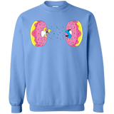 Sweatshirts Carolina Blue / S Donut Portal Crewneck Sweatshirt