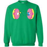 Sweatshirts Irish Green / S Donut Portal Crewneck Sweatshirt