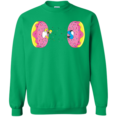 Sweatshirts Irish Green / S Donut Portal Crewneck Sweatshirt