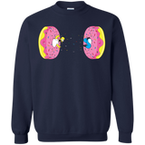 Sweatshirts Navy / S Donut Portal Crewneck Sweatshirt