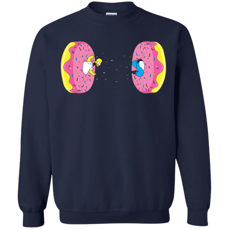 Sweatshirts Navy / S Donut Portal Crewneck Sweatshirt