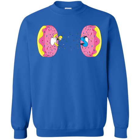 Sweatshirts Royal / S Donut Portal Crewneck Sweatshirt