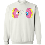 Sweatshirts White / S Donut Portal Crewneck Sweatshirt