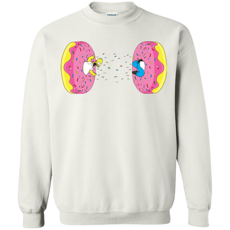 Sweatshirts White / S Donut Portal Crewneck Sweatshirt