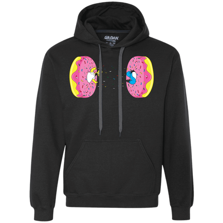 Sweatshirts Black / S Donut Portal Premium Fleece Hoodie