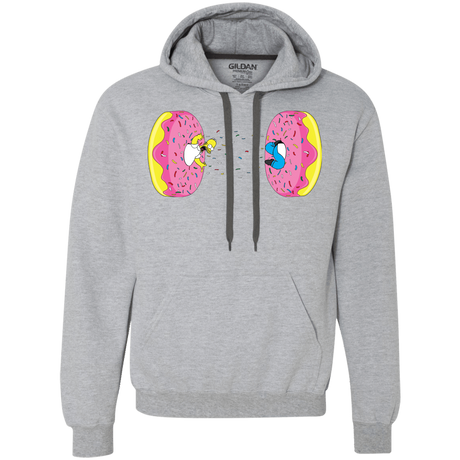 Sweatshirts Sport Grey / S Donut Portal Premium Fleece Hoodie