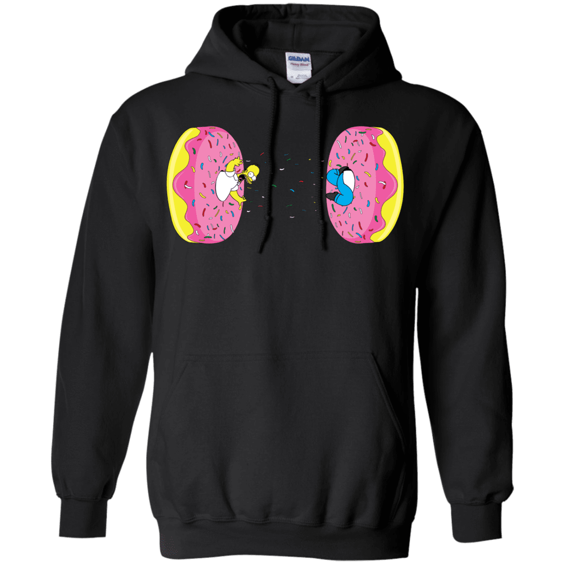 Sweatshirts Black / S Donut Portal Pullover Hoodie