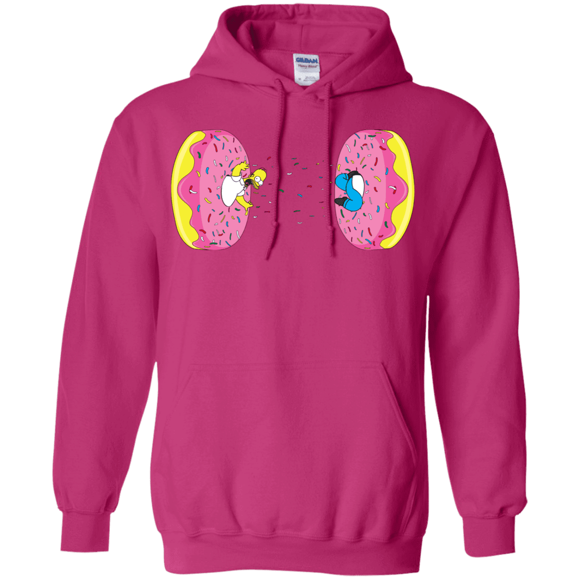 Sweatshirts Heliconia / S Donut Portal Pullover Hoodie