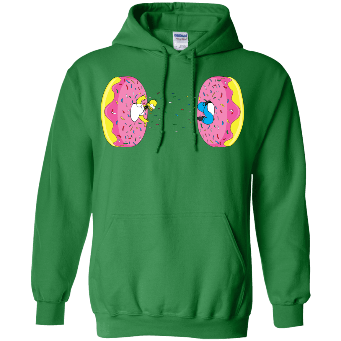 Sweatshirts Irish Green / S Donut Portal Pullover Hoodie