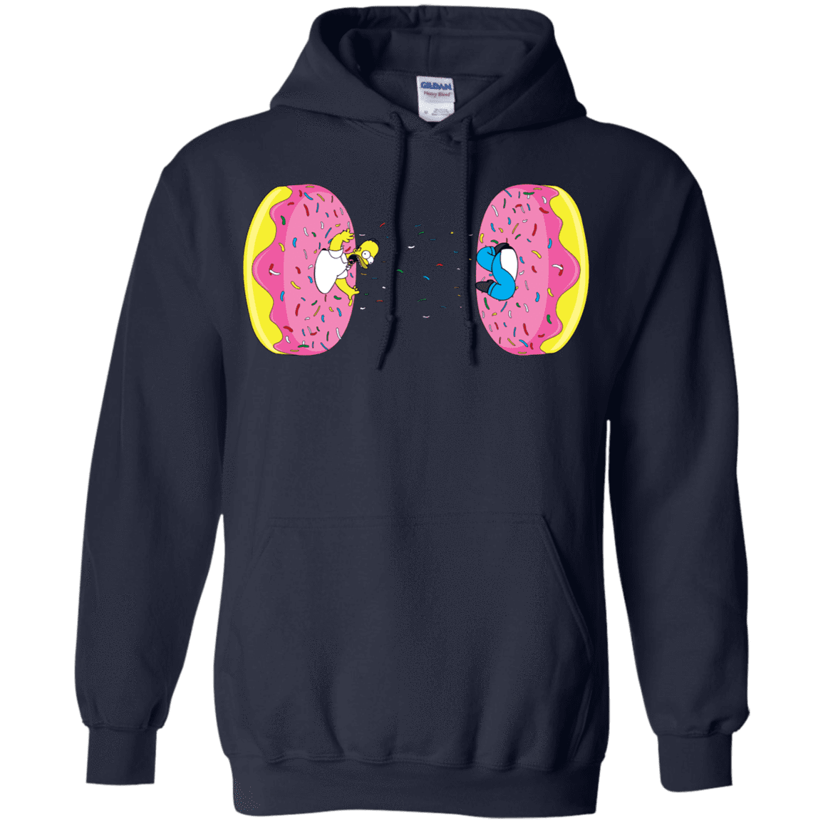 Sweatshirts Navy / S Donut Portal Pullover Hoodie