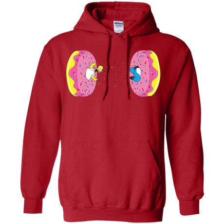 Sweatshirts Red / S Donut Portal Pullover Hoodie