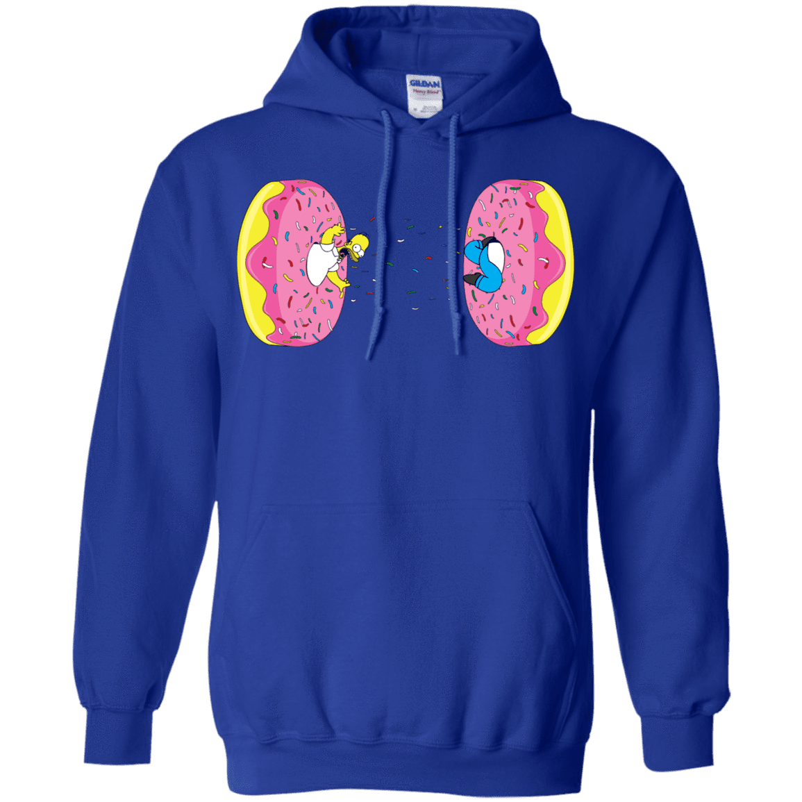 Sweatshirts Royal / S Donut Portal Pullover Hoodie