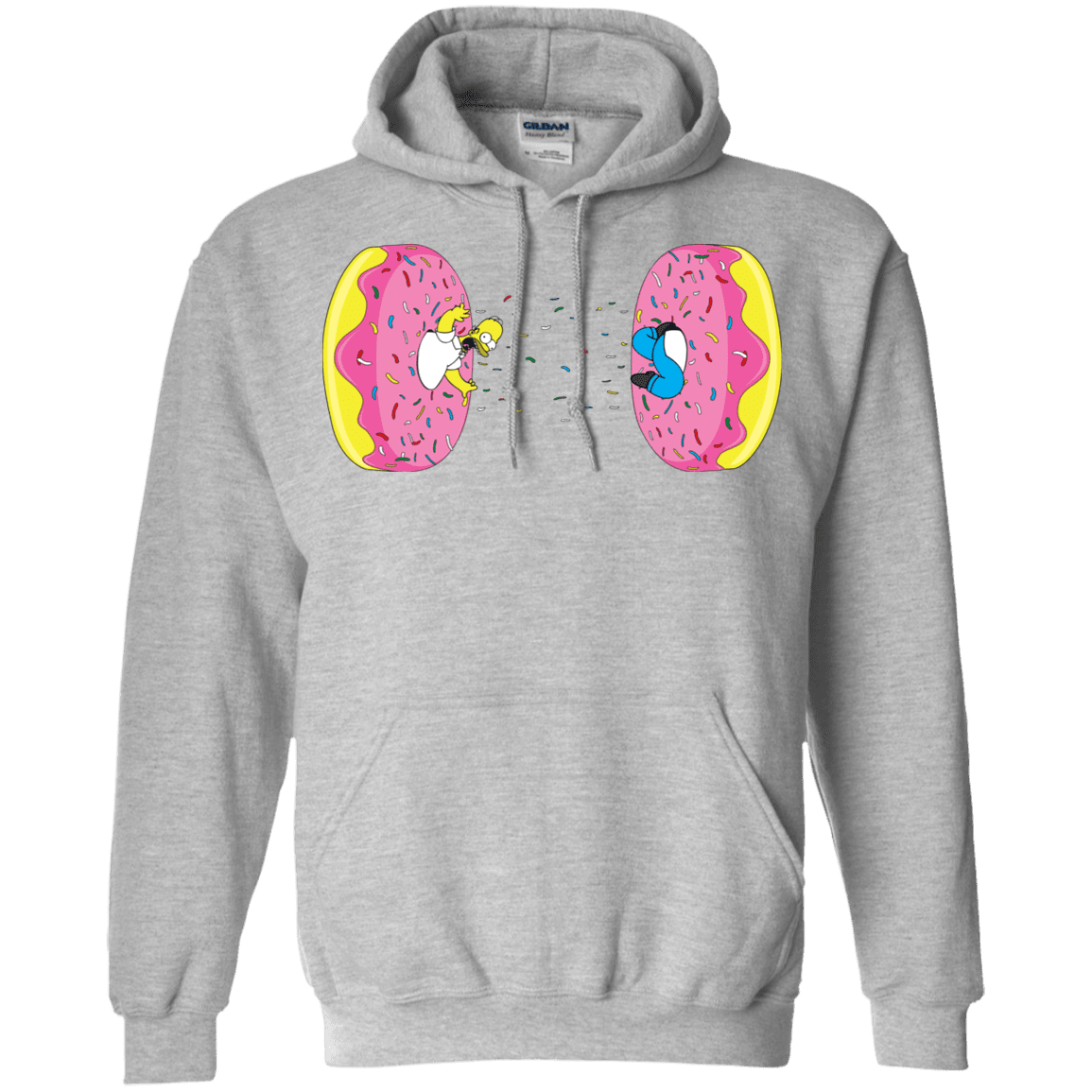 Sweatshirts Sport Grey / S Donut Portal Pullover Hoodie