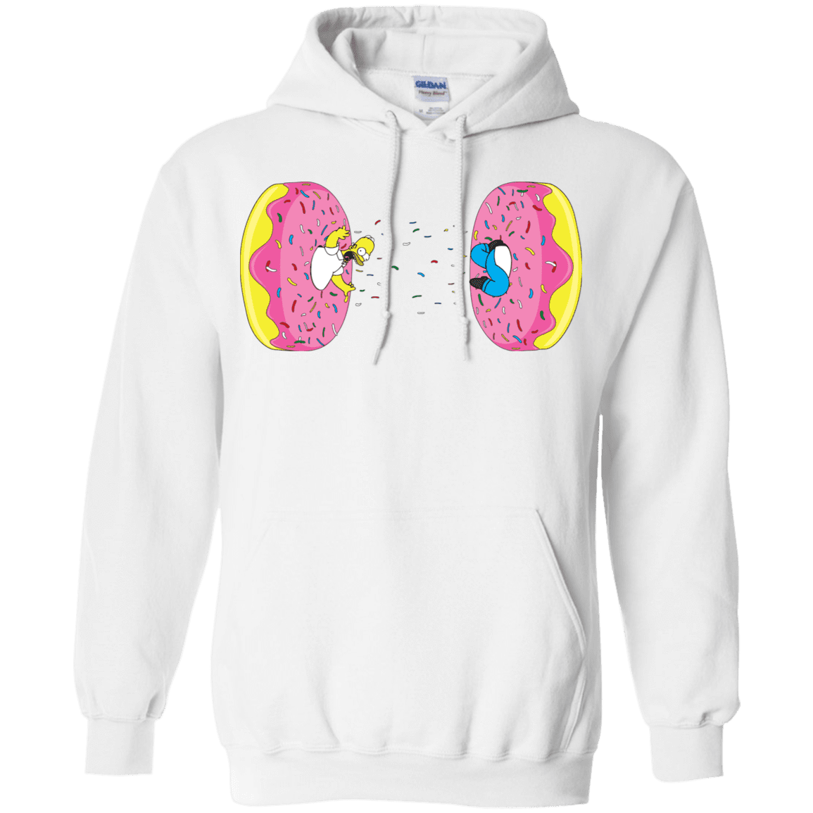 Sweatshirts White / S Donut Portal Pullover Hoodie