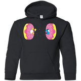 Sweatshirts Black / YS Donut Portal Youth Hoodie