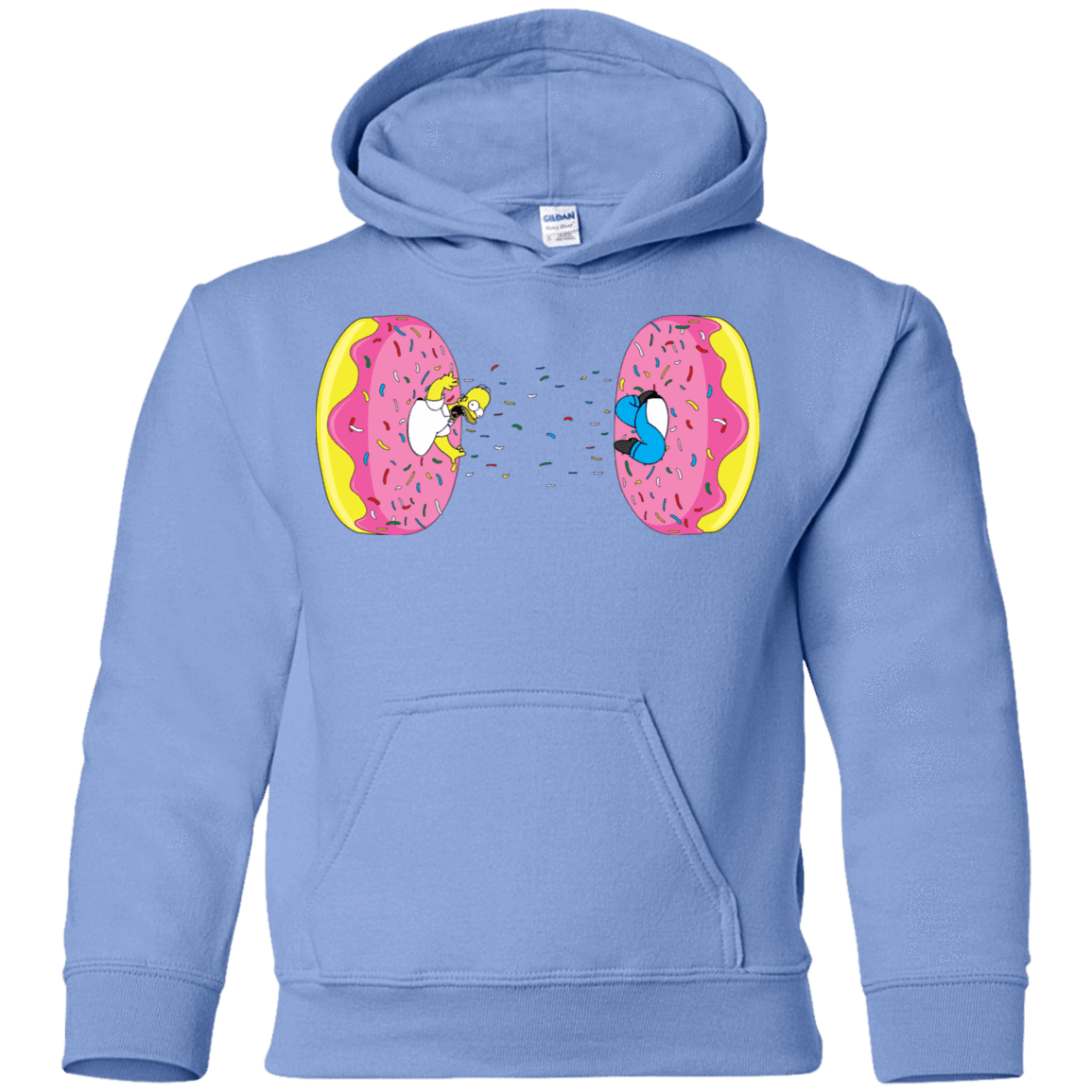 Sweatshirts Carolina Blue / YS Donut Portal Youth Hoodie