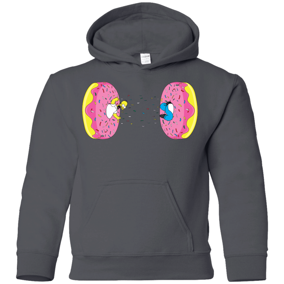 Sweatshirts Charcoal / YS Donut Portal Youth Hoodie