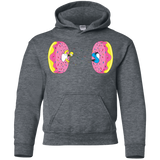 Sweatshirts Dark Heather / YS Donut Portal Youth Hoodie