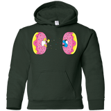 Sweatshirts Forest Green / YS Donut Portal Youth Hoodie