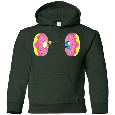 Sweatshirts Forest Green / YS Donut Portal Youth Hoodie