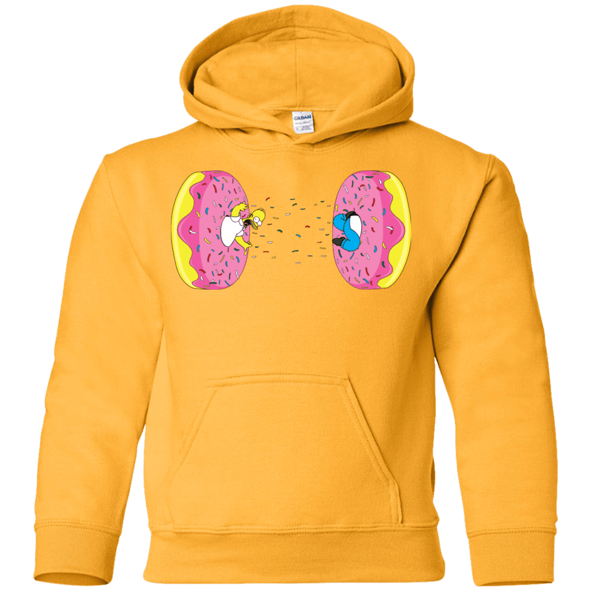 Sweatshirts Gold / YS Donut Portal Youth Hoodie