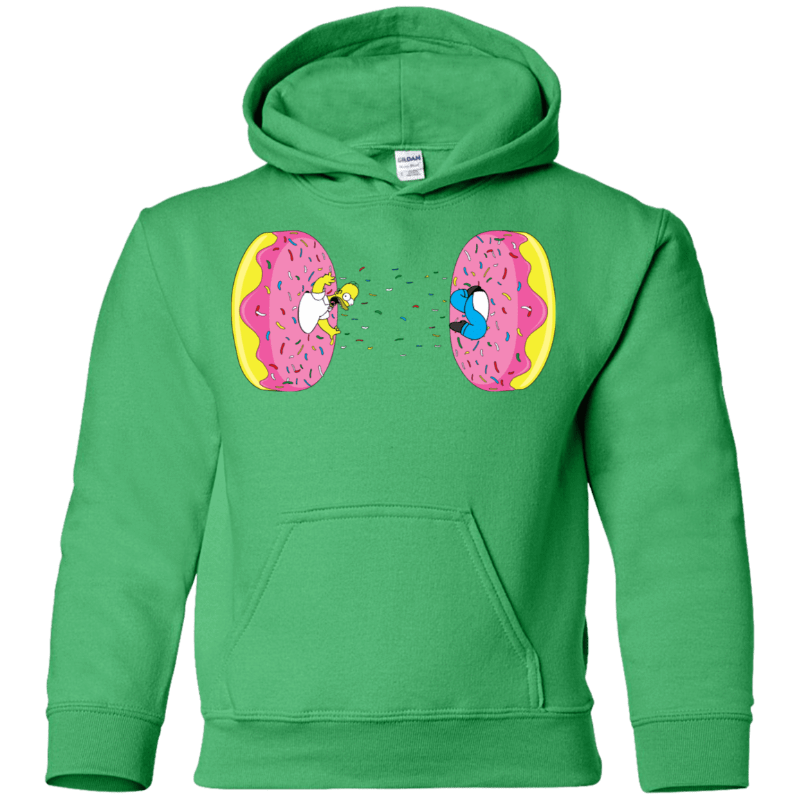 Sweatshirts Irish Green / YS Donut Portal Youth Hoodie