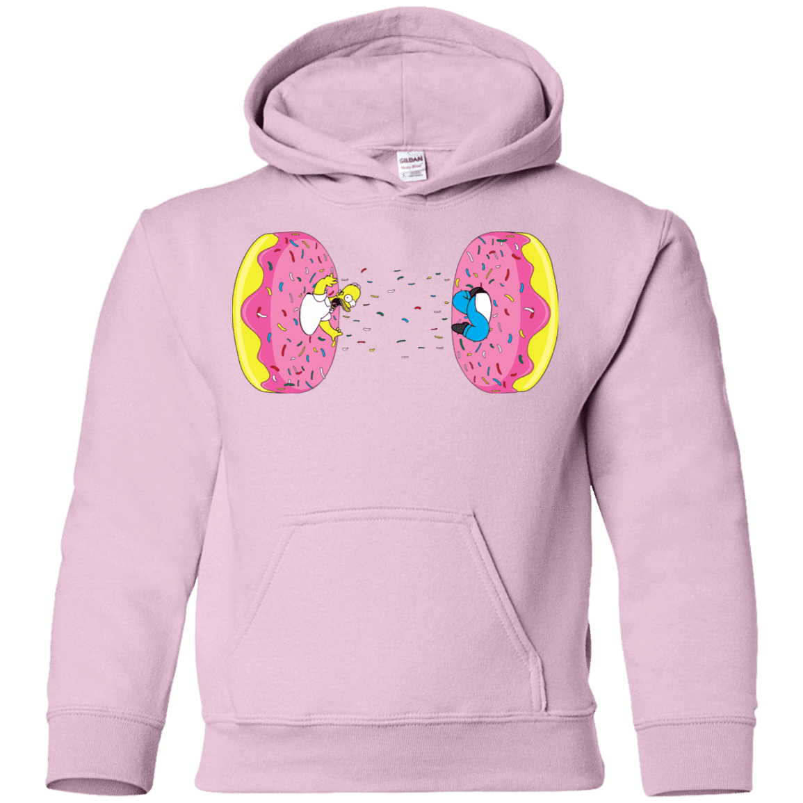 Sweatshirts Light Pink / YS Donut Portal Youth Hoodie